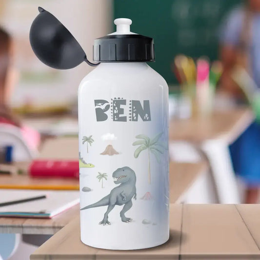 Dino World - Gepersonaliseerde drinkfles