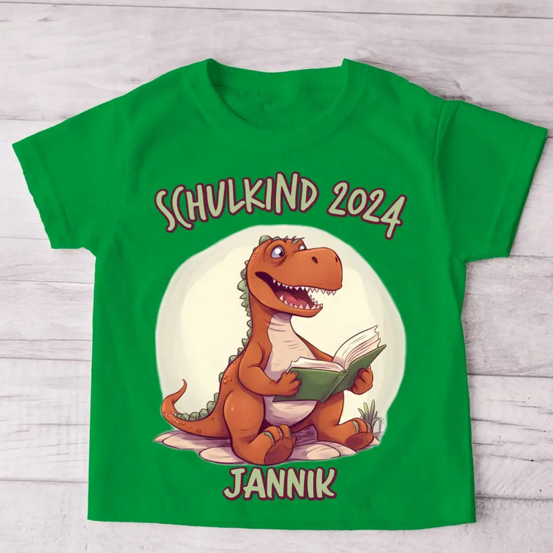 Dino - Personalisiertes Kinder T-Shirt