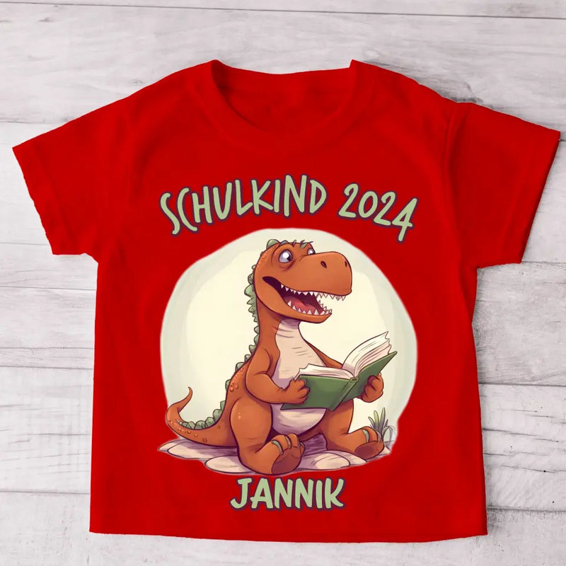 Dino - Personalisiertes Kinder T-Shirt