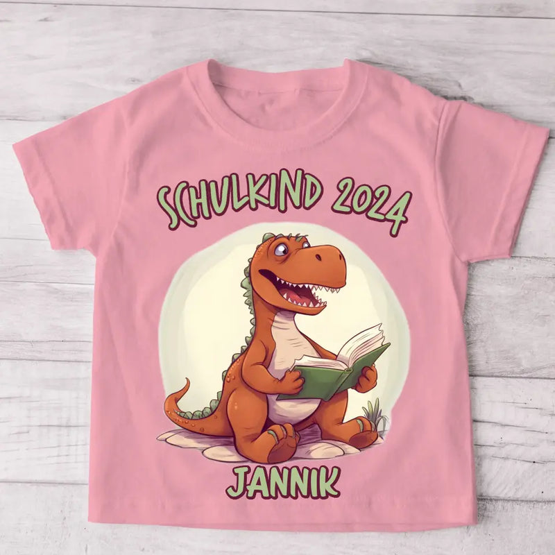 Dino - Personalisiertes Kinder T-Shirt