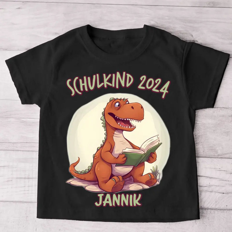 Dino - Personalisiertes Kinder T-Shirt