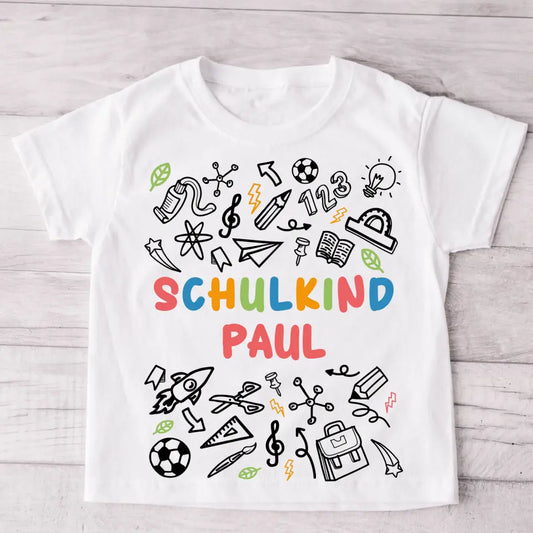 Smart Head - Gepersonaliseerd kinder-T-shirt 