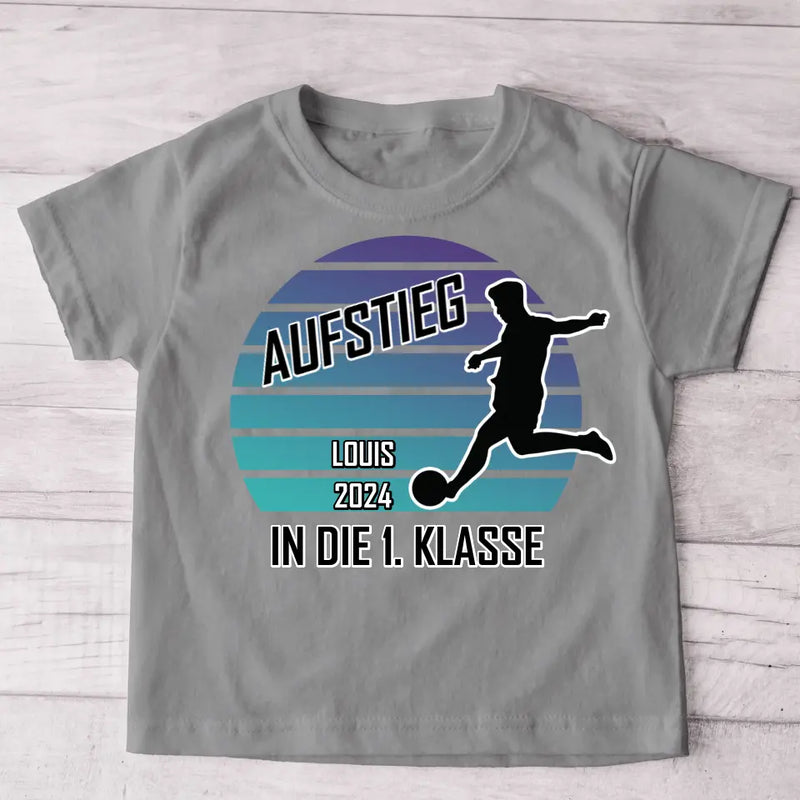 Aufstieg - Personalisiertes Kinder T-Shirt