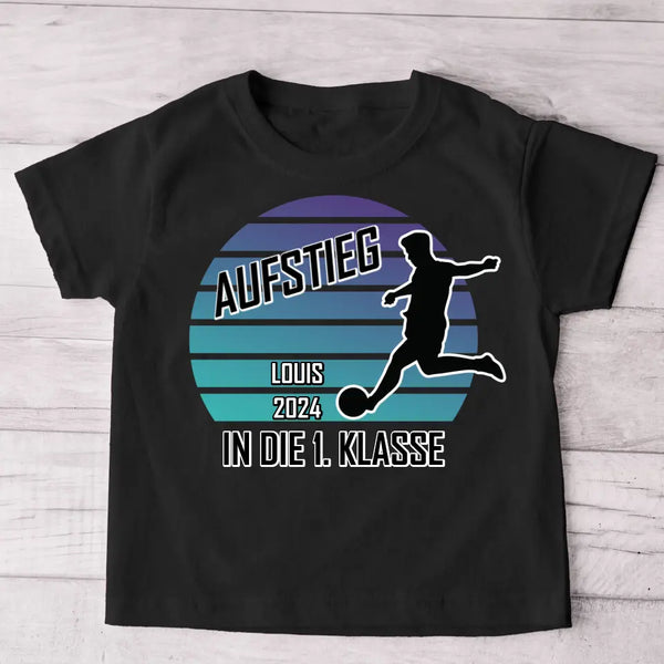 Aufstieg - Personalisiertes Kinder T-Shirt