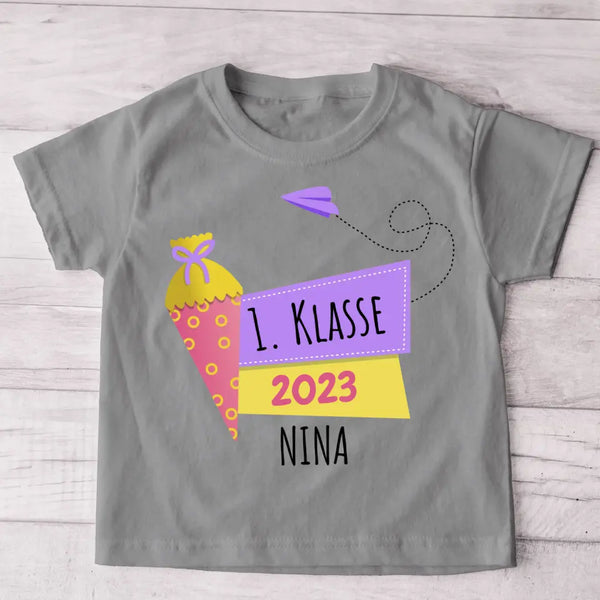 Schultüte - Personalisiertes Kinder T-Shirt