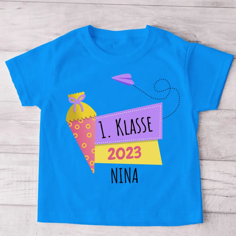 Schultüte - Personalisiertes Kinder T-Shirt