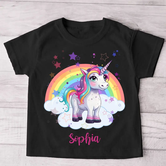 Unicorn Magic - Gepersonaliseerd kinder T-shirt 