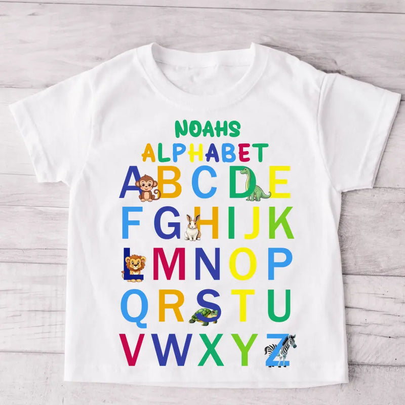 Mein ABC - Personalisiertes Kinder T-Shirt