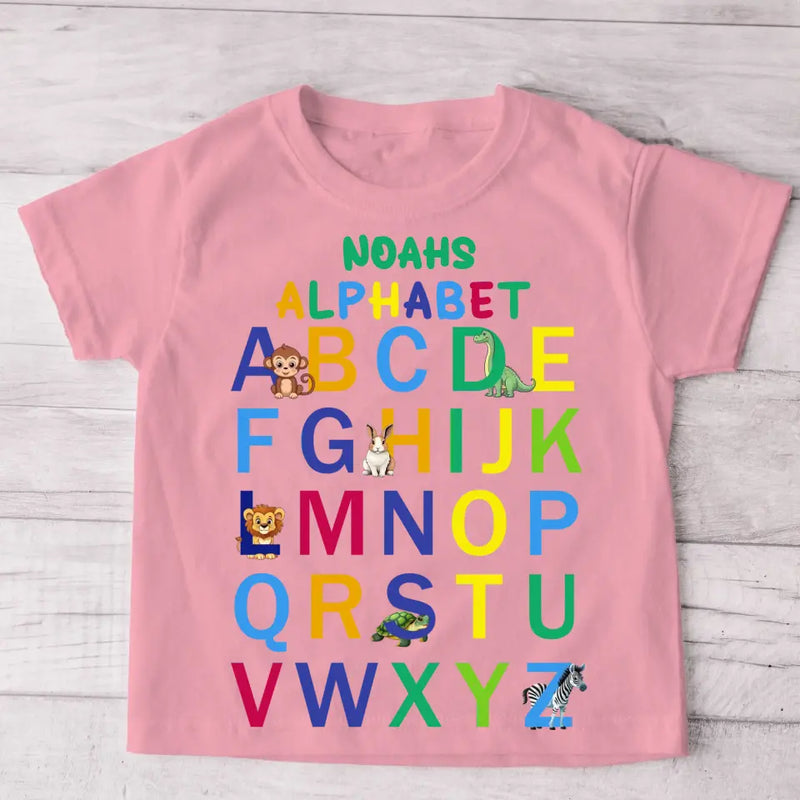 Mein ABC - Personalisiertes Kinder T-Shirt