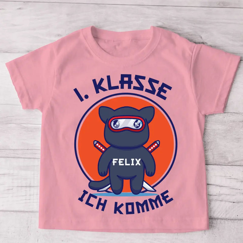 Ninja - Personalisiertes Kinder T-Shirt