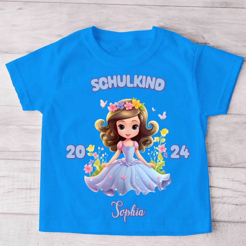 Prinzessin - Personalisiertes Kinder T-Shirt