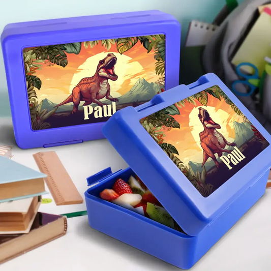 Dino Jungle - Gepersonaliseerde lunchbox 