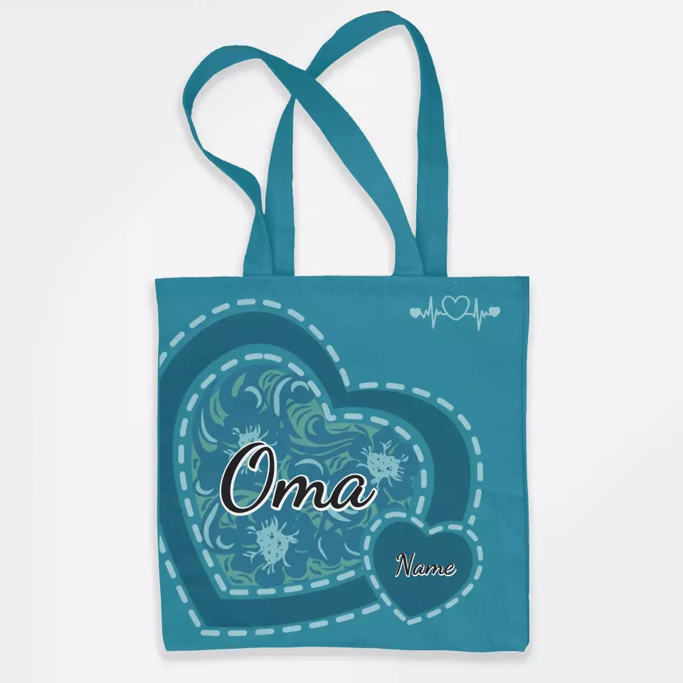 Family Ties - Gepersonaliseerde Tote Bag 