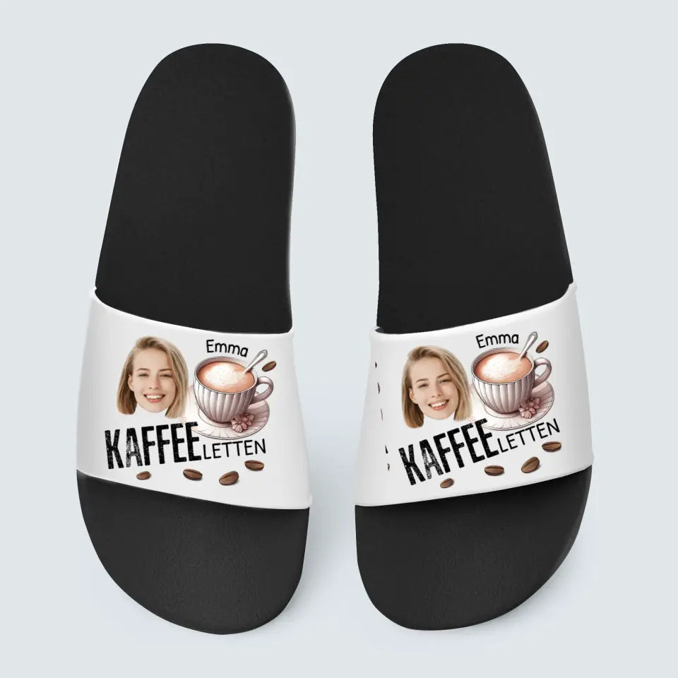 Kaffeeletten - Gepersonaliseerde slippers 