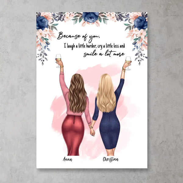 Party Girls - Personalisiertes Poster