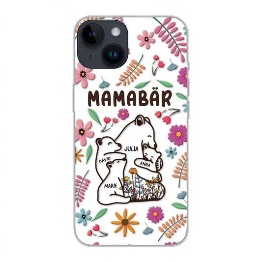 Bear Family - Gepersonaliseerde telefoonhoes