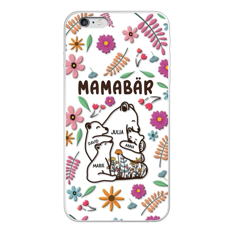 Bear Family - Gepersonaliseerde telefoonhoes