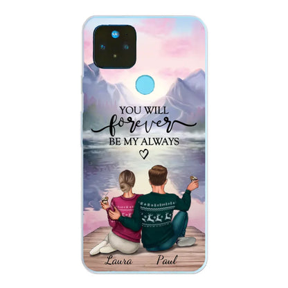 Voor altijd bij je - Gepersonaliseerd telefoonhoesje 