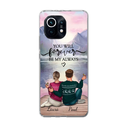 Voor altijd bij je - Gepersonaliseerd telefoonhoesje 