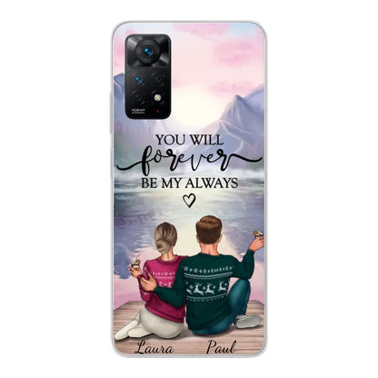 Voor altijd bij je - Gepersonaliseerd telefoonhoesje 