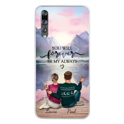 Voor altijd bij je - Gepersonaliseerd telefoonhoesje 