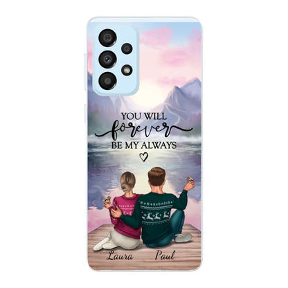 Voor altijd bij je - Gepersonaliseerd telefoonhoesje 