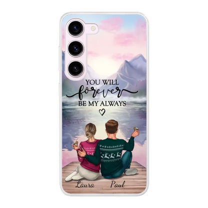Voor altijd bij je - Gepersonaliseerd telefoonhoesje 