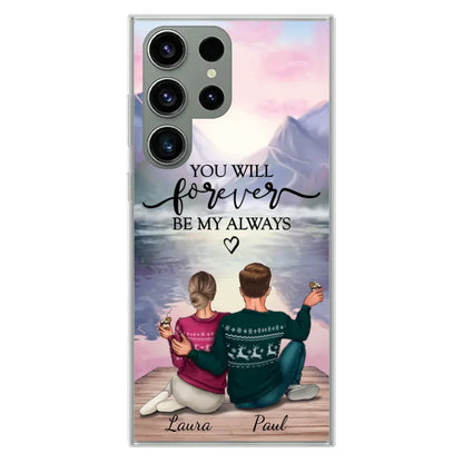 Voor altijd bij je - Gepersonaliseerd telefoonhoesje 