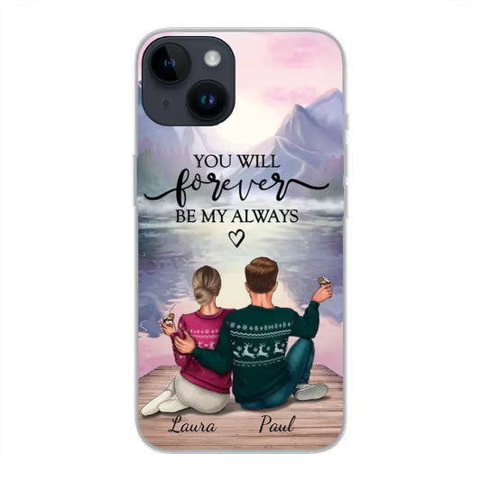 Voor altijd bij je - Gepersonaliseerd telefoonhoesje 