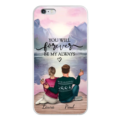 Voor altijd bij je - Gepersonaliseerd telefoonhoesje 
