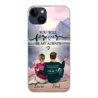 Voor altijd bij je - Gepersonaliseerd telefoonhoesje 