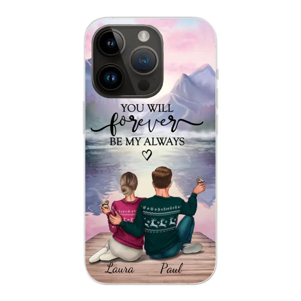 Voor altijd bij je - Gepersonaliseerd telefoonhoesje 