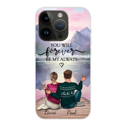 Voor altijd bij je - Gepersonaliseerd telefoonhoesje 