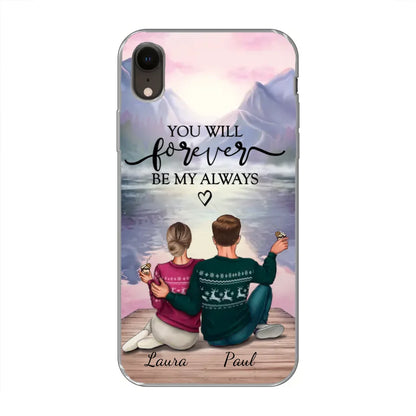 Voor altijd bij je - Gepersonaliseerd telefoonhoesje 