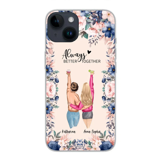 Beste vrienden voor altijd - Gepersonaliseerde telefoonhoesje 