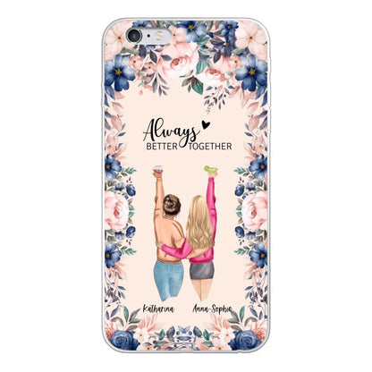Beste vrienden voor altijd - Gepersonaliseerde telefoonhoesje 