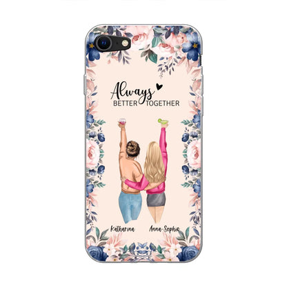 Beste vrienden voor altijd - Gepersonaliseerde telefoonhoesje 
