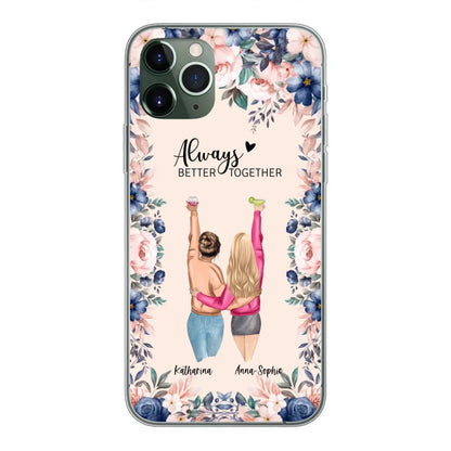 Beste vrienden voor altijd - Gepersonaliseerde telefoonhoesje 