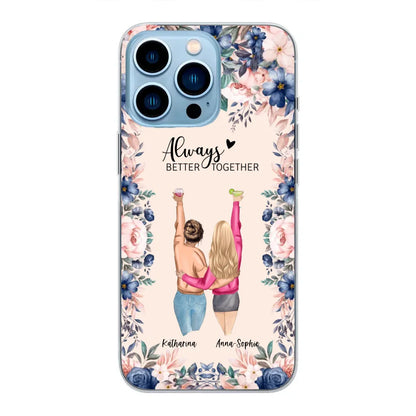 Beste vrienden voor altijd - Gepersonaliseerde telefoonhoesje 