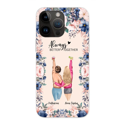 Beste vrienden voor altijd - Gepersonaliseerde telefoonhoesje 