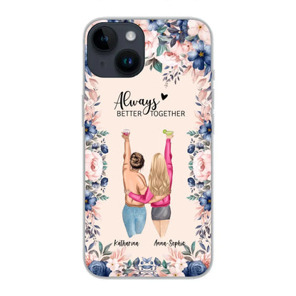 Beste vrienden voor altijd - Gepersonaliseerde telefoonhoesje 