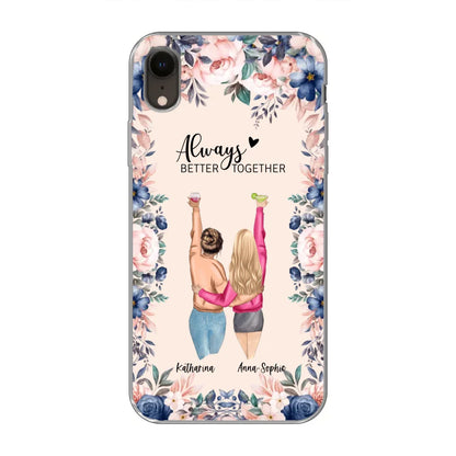 Beste vrienden voor altijd - Gepersonaliseerde telefoonhoesje 