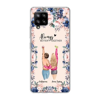 Beste vrienden voor altijd - Gepersonaliseerde telefoonhoesje 