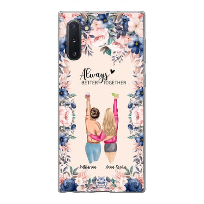 Beste vrienden voor altijd - Gepersonaliseerde telefoonhoesje 