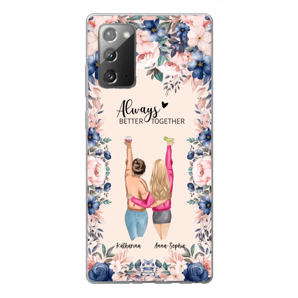 Beste vrienden voor altijd - Gepersonaliseerde telefoonhoesje 