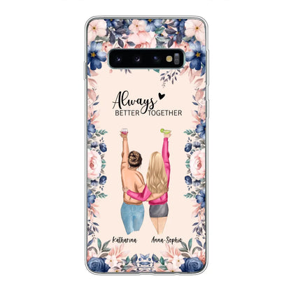 Beste vrienden voor altijd - Gepersonaliseerde telefoonhoesje 