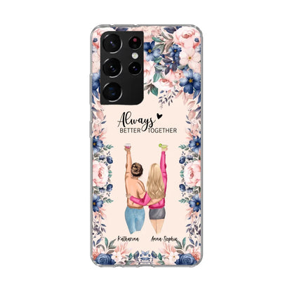 Beste vrienden voor altijd - Gepersonaliseerde telefoonhoesje 