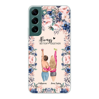 Beste vrienden voor altijd - Gepersonaliseerde telefoonhoesje 