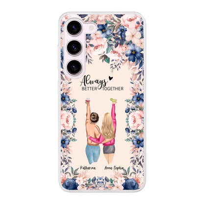 Beste vrienden voor altijd - Gepersonaliseerde telefoonhoesje 