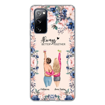 Beste vrienden voor altijd - Gepersonaliseerde telefoonhoesje 